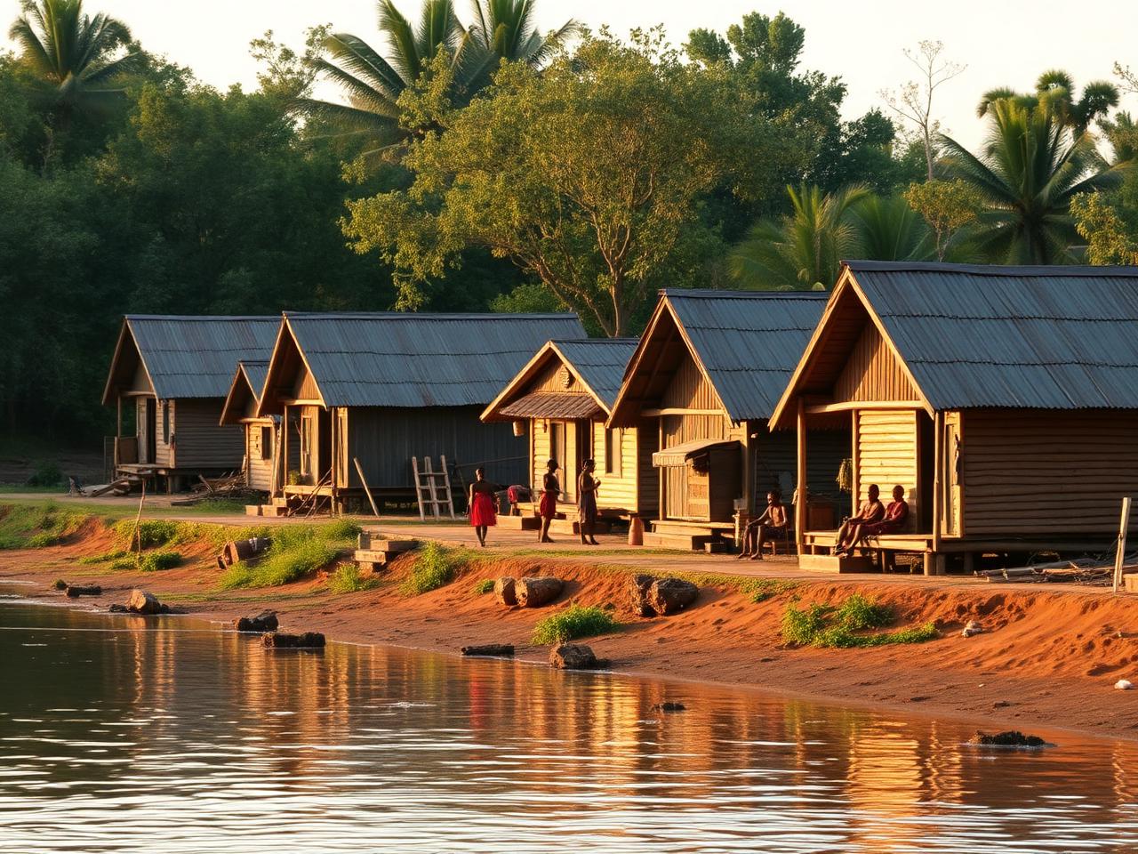 Rooted in the river villages